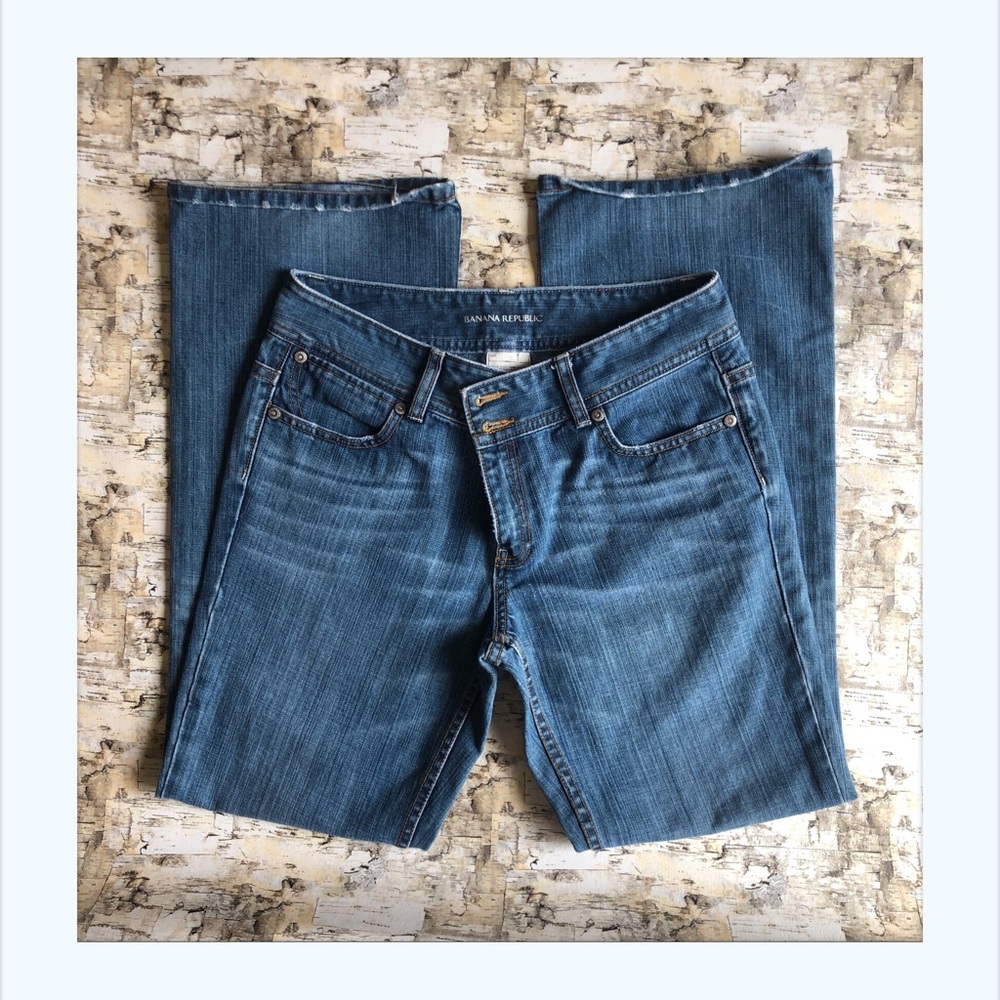 Banana republic boot cut jeans size 10